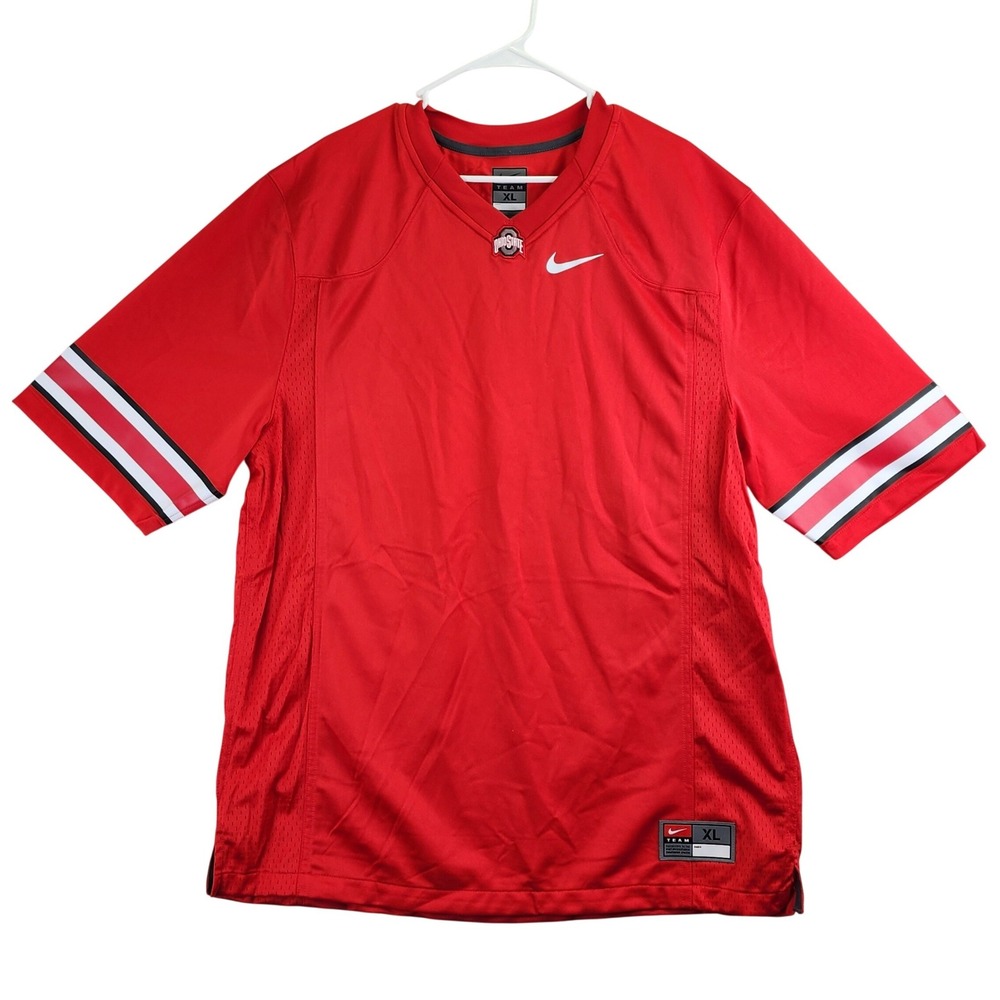Ohio State Buckeyes Nike Jersey Mens XL Red NCAA Football Gameday Sportswear